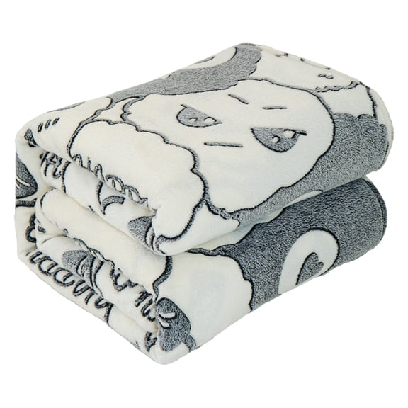 WEGFTDUOP Thickened Snowflake Cloud Mink Velvet Blanket Warm Bed Sheet Nap Blanket Dormitory Double Blanket Wholesale Winter Cute Blanket For Children Blankets And Throws, Bed Blankets