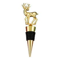 WEGFTDUOP Unique Snowflake Alloy Wine Bottle Stopper Christmas Party Bar Gift
