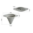 thumbnail image 1 of WEGFTDUOP Upgrade Silicone Kitchen Funnel Set Foldable Small & Large Food-Grade Funnels for Filling Bottles Jars Oil Wine Sauce Spill-Free Space-Saving Dishwasher-Safe Cooking Baking Tool, 1 of 2
