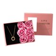 thumbnail image 1 of WEGFTDUOP Valentine's Day Decorations Rose Gift Box Lover Proposal Gift Jewelry Rose Box Small Rose Necklace Gift Box, 1 of 9