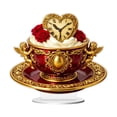 thumbnail image 1 of WEGFTDUOP Valentine's Day Themed Decorative Teacups Gifts For Couples Love Tea Cup Acrylic Ornaments, 1 of 7