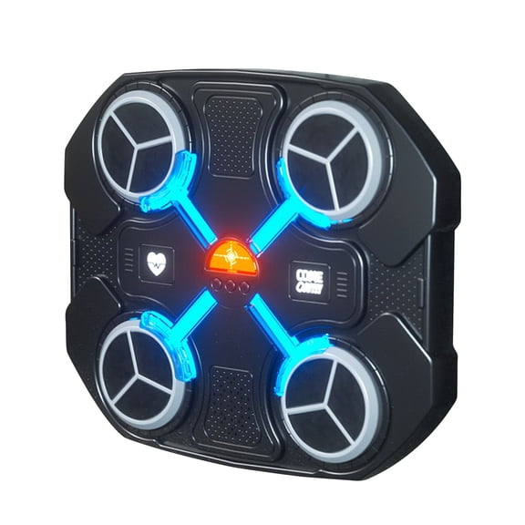 WEGFTDUOP Wall-Mounted Bluetooth Music Boxing Trainer 3 Speed Modes With 2 Gloves Backlight Guidance Stereo Sound Home Indoor Play Coordination & Responsiveness Training Equipment
