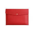 thumbnail image 1 of WEGFTDUOP Waterproof Leather A4 File Folder, Document Case Bag with Removable Hand Strap for Office, 1 of 6