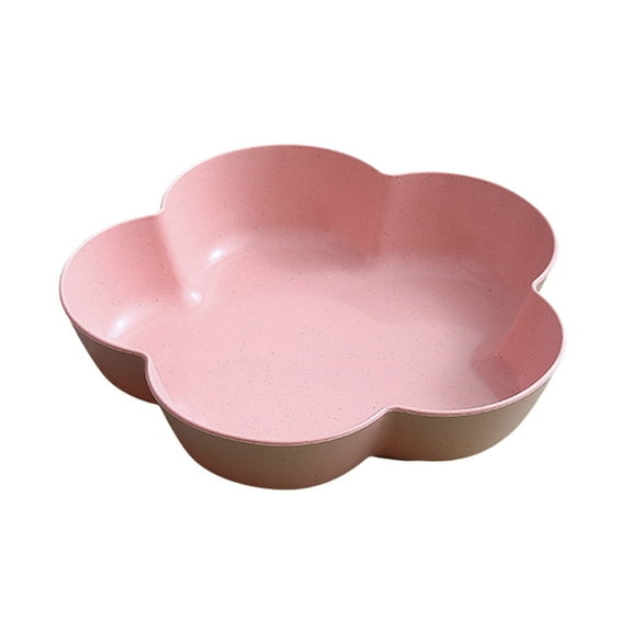 WEGFTDUOP Wheats Straw Plates Dessert Salad Plates Small Serving Cake Dessert Plates Dipping Sauces Plates Salad Plates Reusable Dishes Dishwasher Microwave Safe