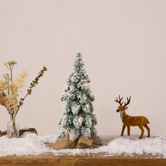 WEGFTDUOP Wooden Christmas Tree Decoration Christmas Tree Ornament Photo Props Christmas Party Favors