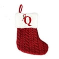 thumbnail image 1 of WEGFTDUOP Woolen Letter Christmas Stocking Ornament Christmas Stocking Ornament Letter Candy Stocking Ornament, 1 of 1