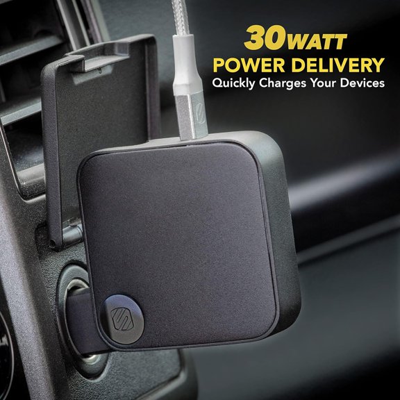 WEGOLY-HCPDC30 PowerVolt 2 in 1 30W Home and Car Charger Compatible with USB-C Devices