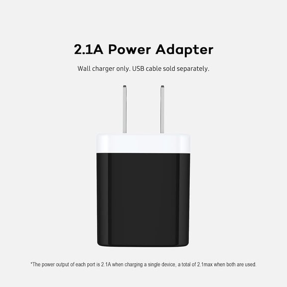 WEGOLY-USB Wall Plug, Multi USBA AC Power Charger Adapter USB-A Block Cube for iPhone, iPad, Samsung, Google Pixel, LG, Camera Phones & Tablets Charge Multiple USB Plug Station Base
