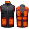 thumbnail image 1 of WEHUSE Heated Vest for Men, Lightweight Heated Jacket for Winter Outdoor Camping/Ski/Working, 3 Heating Levels (Battery Pack Not Included), 1 of 8