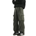 thumbnail image 1 of WEHUSE Mens Casual Joggers Pants - Cotton Cargo Pants Hiking Outdoor Jogging Sweatpants Pants, 1 of 6