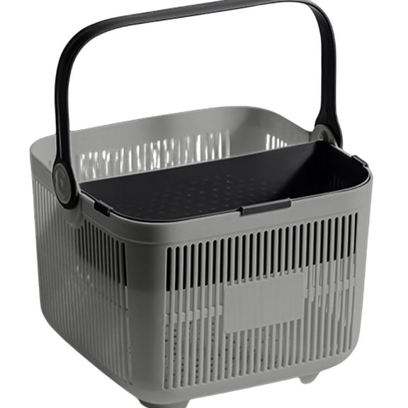 WEHUSE Portable Shower Caddy Basket Plastic Cleaning Caddy Organizer Storage Tote with Handle for Bathroom, College, Dorm Room Essentials