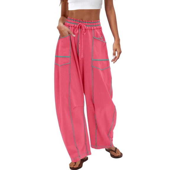 WEHUSE Sweatpants Womens Wide Leg Pants Baggy Lounge Comfy Flowy Pants Fall Clothes Outfits