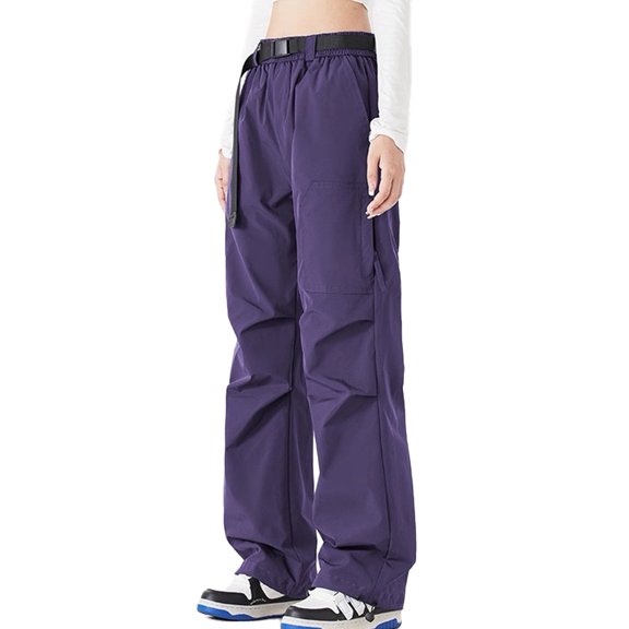 WEHUSE Women's Quick Dry Cargo Pants Lightweight Tactical Hiking Pants with Pockets, Stretchy and Water-Resistant