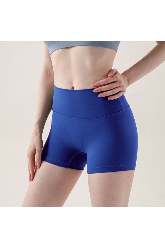 Womens Biker Shorts 3'' - High Waisted Workout Volleyball Yoga Shorts Spandex Quick-drying