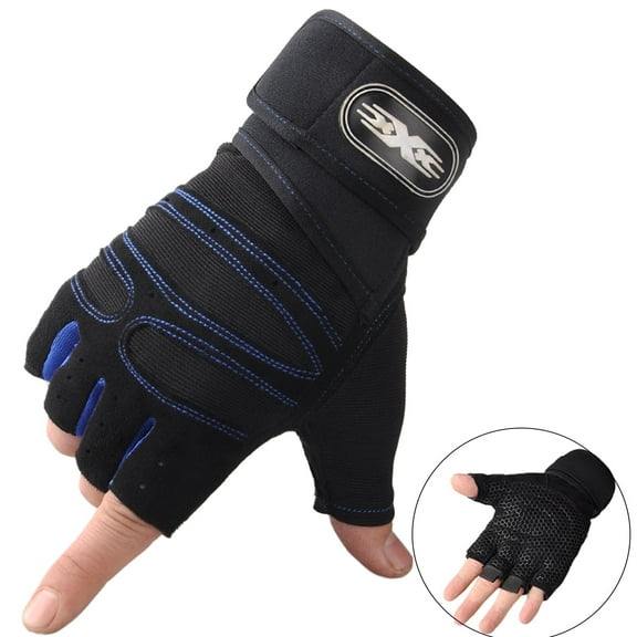 WEHUSE Workout Gloves for Men and Women, Exercise Gloves for Weight Lifting, Cycling, Gym, Training, Breathable and Snug Fit