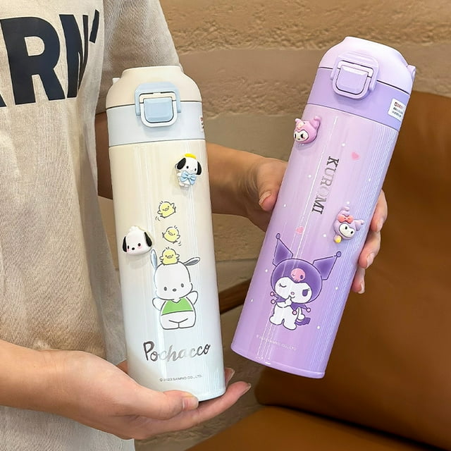 WEI 2024 HOT TOP Sanrio Pochacco Kuromi My Melody Cinnamoroll Thermos ...