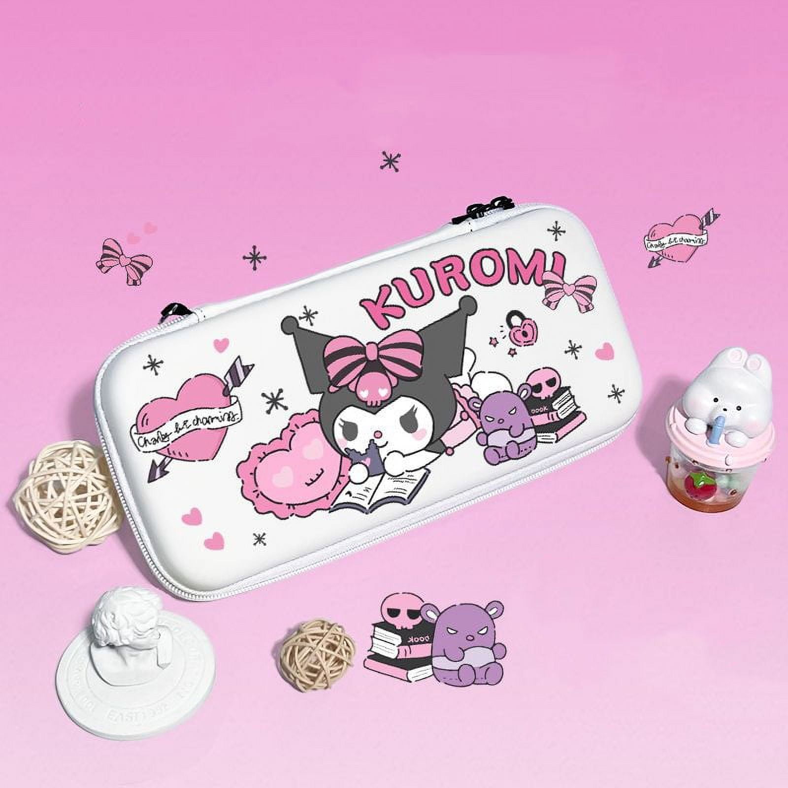 WEI 2024 NEW Sanrioed Kuromi New Kawaii Anime Figure Switch Ns/oled