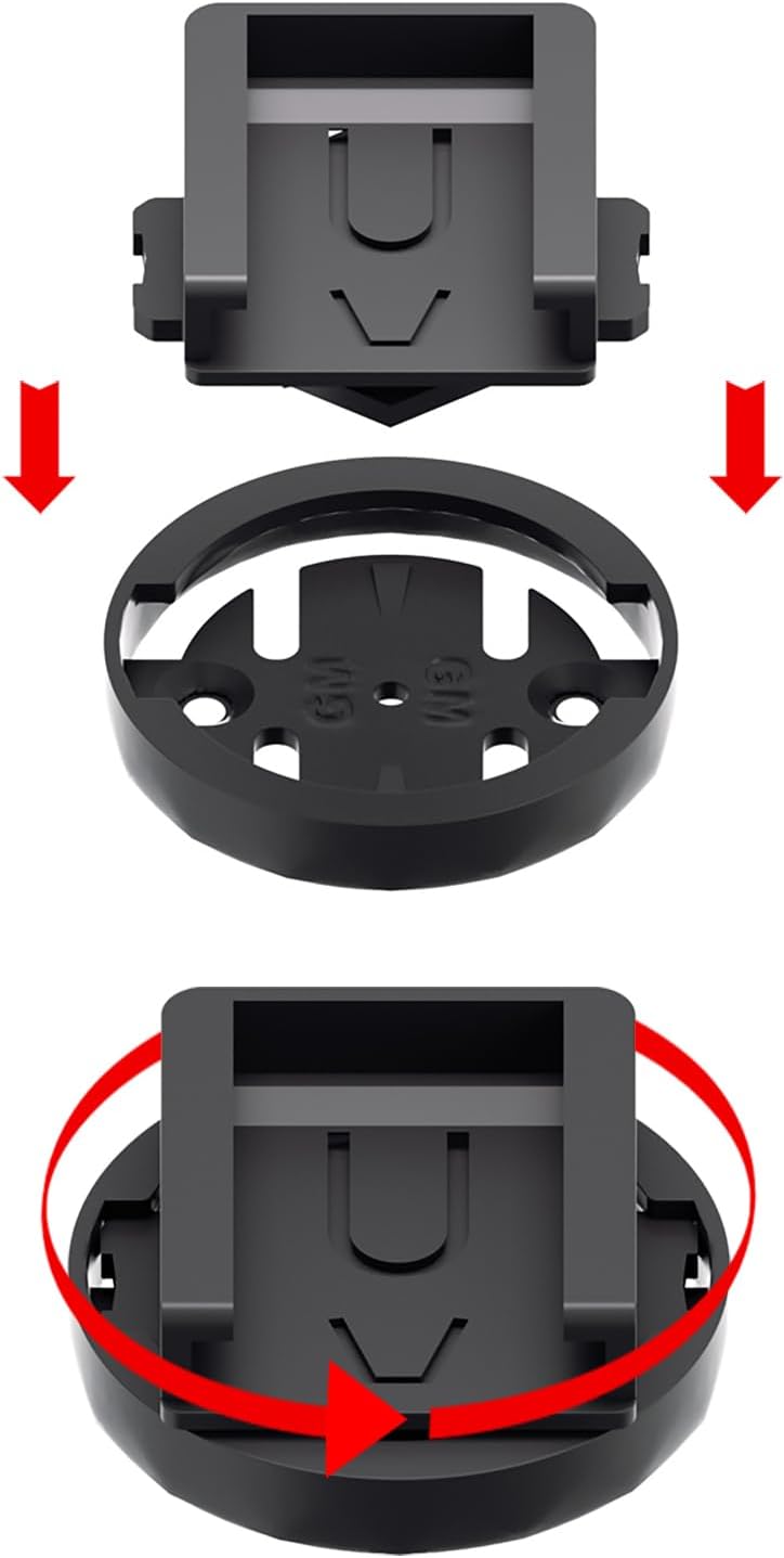 WEIFEI-Bike Computer Mount for Cateye - 4 Pcs Mount Insert Adapter for ...