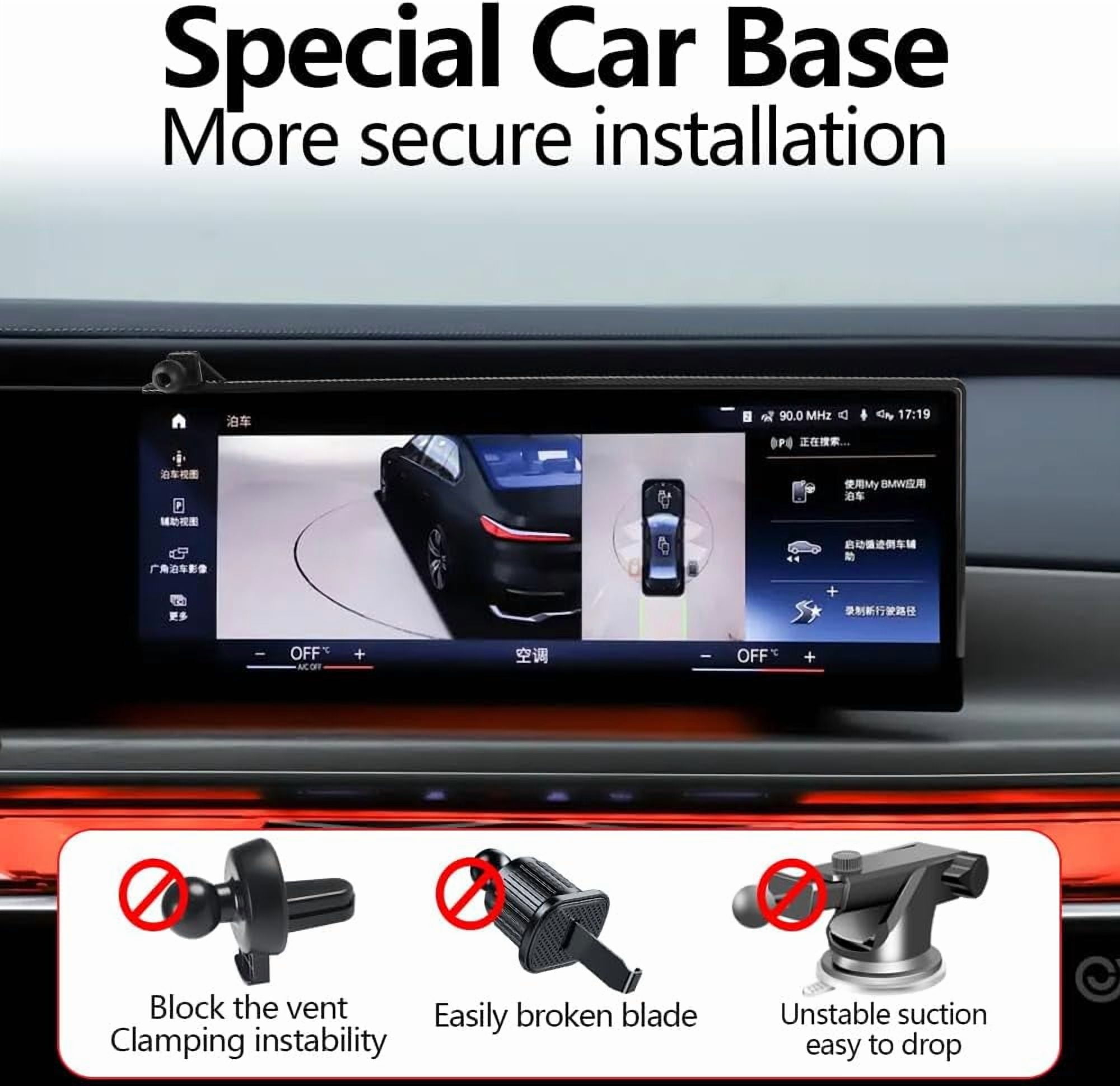 WEIFEI-Car Phone Holder Mount for BMW 7 Series 2023 2024 2025 740i 760i ...