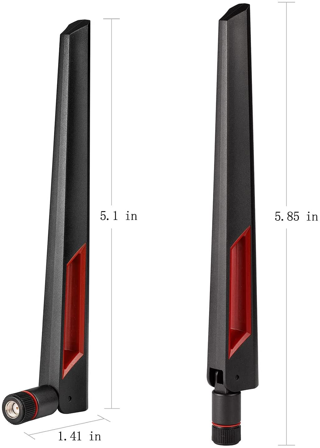 Ripetitore Wifi Esterno 2 Antenne WiFi Bibanda 8dBi RP-SMA - Dual Band 2.4GHz/5.8GHz, Con Cavo U.FL A RP-SMA 25cm Modem 5g Sim - Foto 10