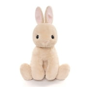 WEIGEDU Beige Soft Rabbit Easter Bunny Stuffed Animals Plush Toy, 17.3 inches