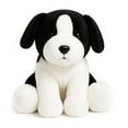 thumbnail image 1 of Weigedu Border Collie Puppy Dog Stuffed Animal Black and White 11 Inch, 1 of 11