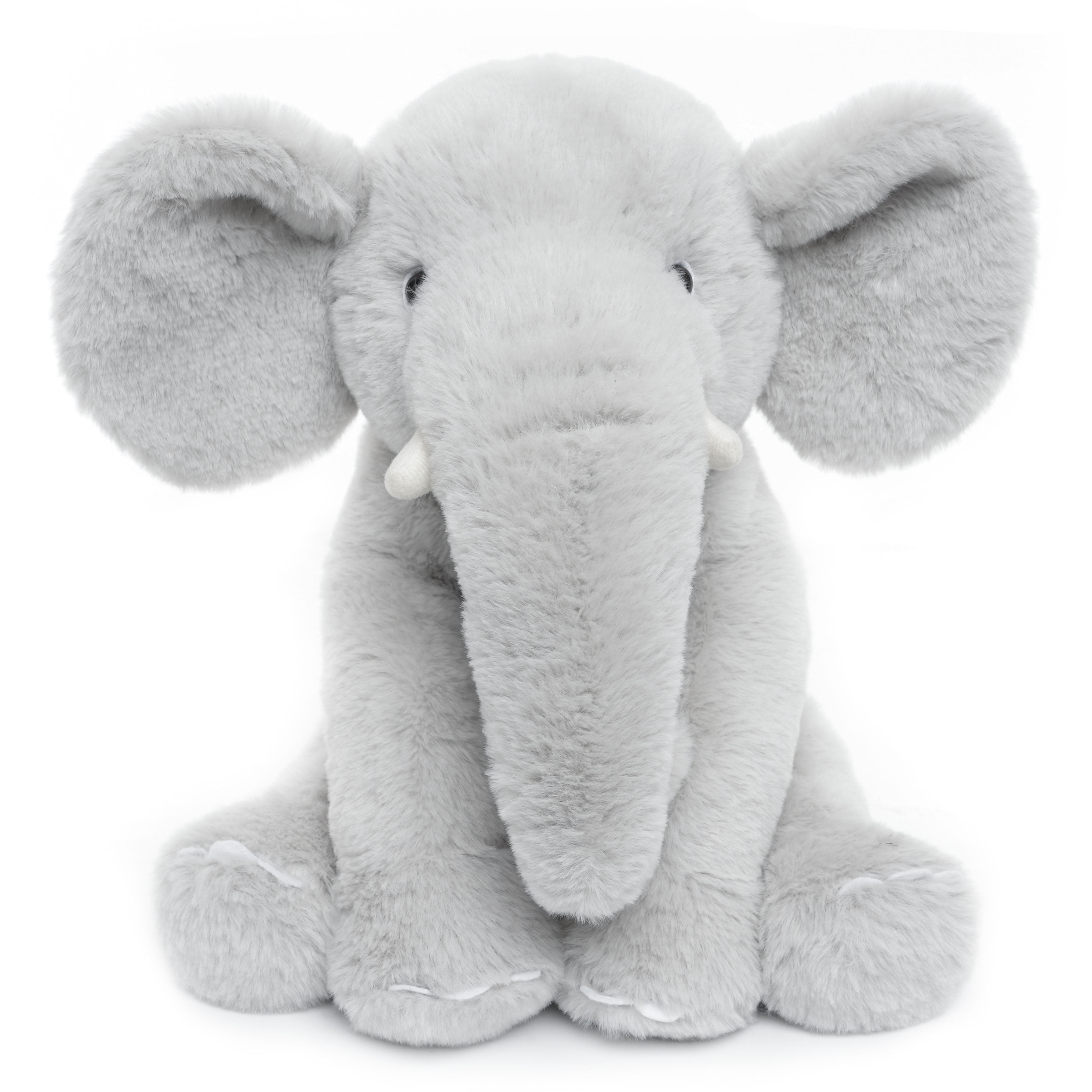 WEIGEDU Elephant Stuffed Animals Plush Toys for Girls Boys Kids Babies Shower Birthday Bedtime Christmas, 13 inches