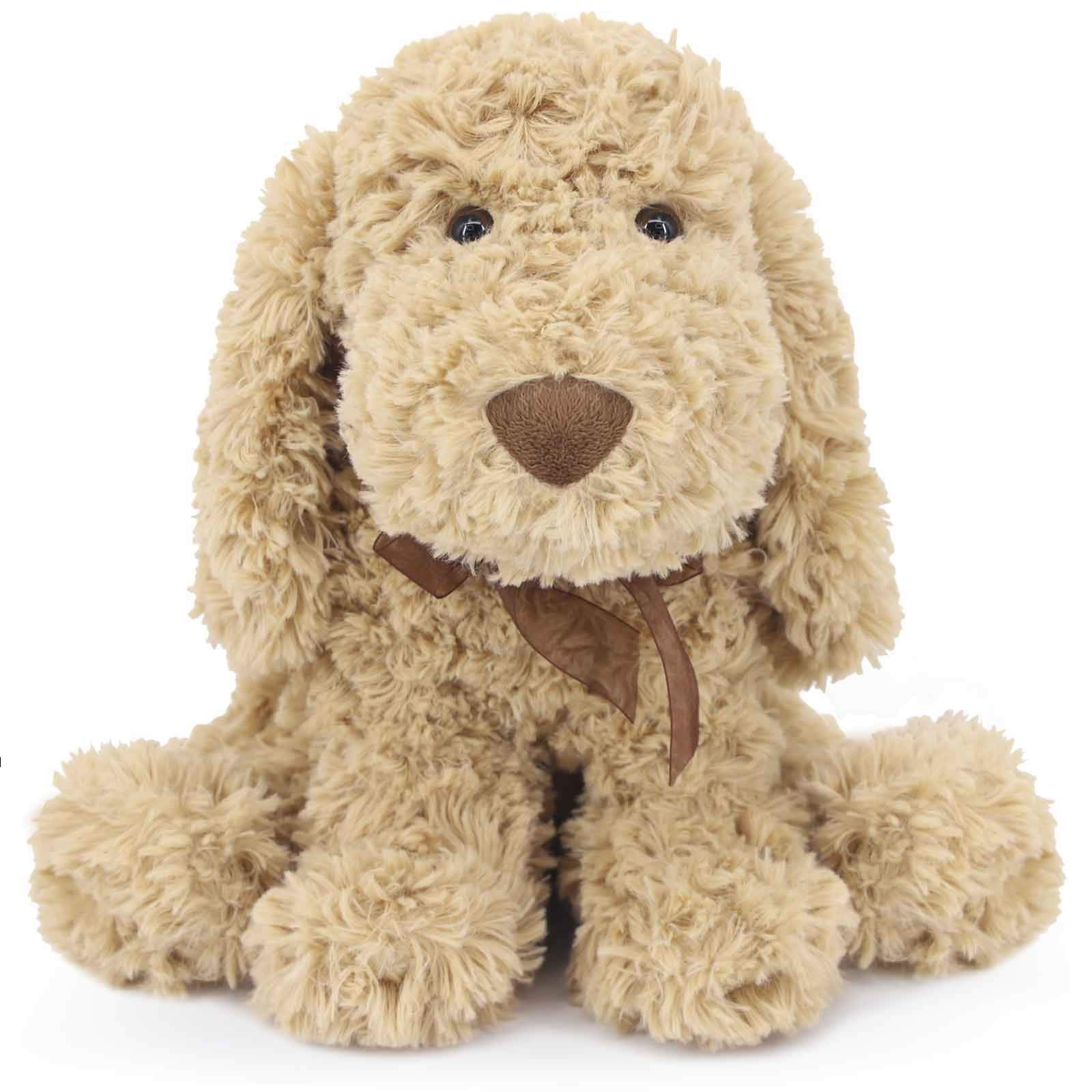 WEIGEDU Goldendoodle Plush Toy Labradoodle Stuffed Animal for Kids 11.8 Inches Walmart