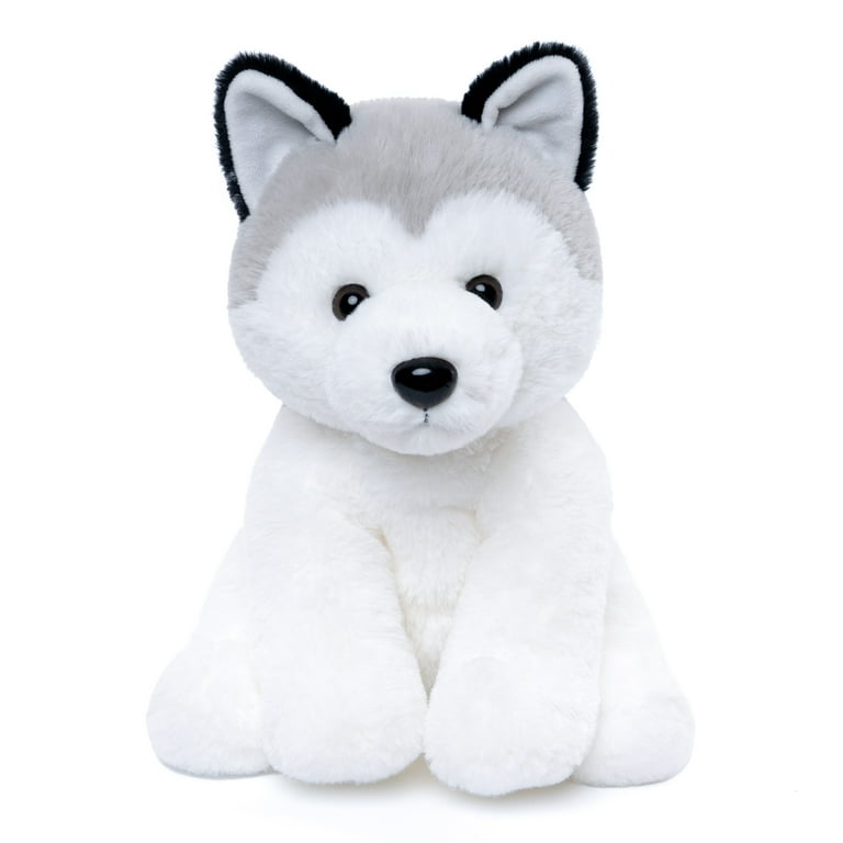 WEIGEDU Siberian Husky Stuffed Animals Puppy Alaskan Malamute Plush Dogs Toys 12 inches Walmart