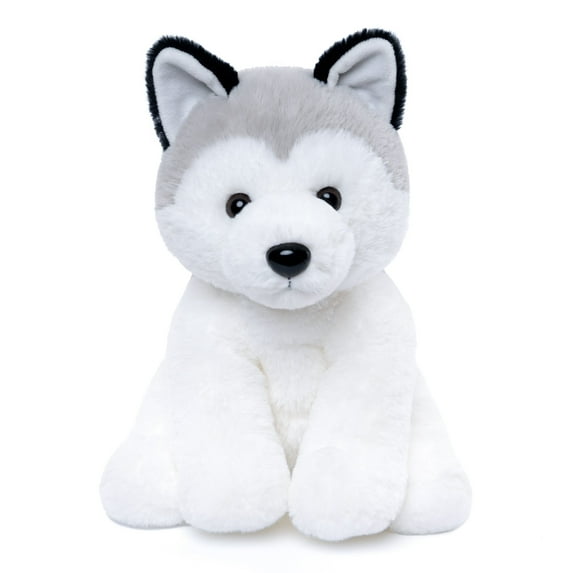 WEIGEDU Siberian Husky Stuffed Animals Puppy Alaskan Malamute Plush Dogs Toys, 12 inches