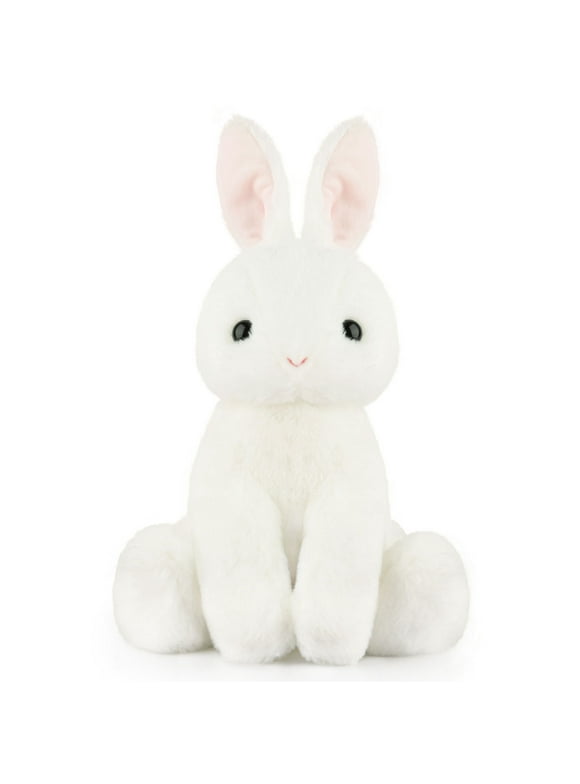 WEIGEDU White Soft Rabbit Easter Bunny Stuffed Animals Plush Toy, 17.3 inches