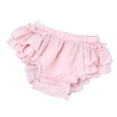 thumbnail image 1 of WEIGFI Child Baby Shorts Girls Boys Solid Color Spring Summer Ruffle PP Pants Adorable Daily Bottoms, 1 of 5