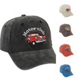 thumbnail image 1 of WEIGFI Child Boys Girls Baseball Cap Sun Hat Adjustable Snapback Car Embroidered Outdoor Activity Lightweight Caual Spring Autumn Daily Wear Cute Beach Caps,Black,2-5 Years, 1 of 5