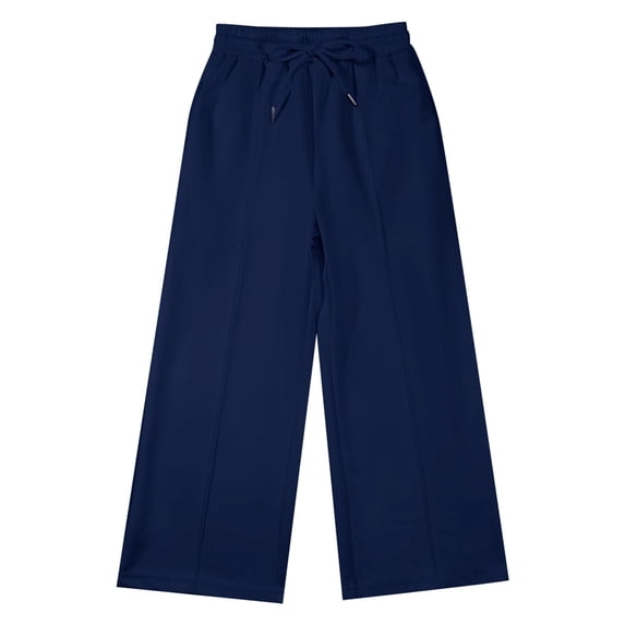 WEIGFI Child Girls Casual Solid Color Athletic Pants Comfortable Stretchy Joggers For Play And Everyday Wear Stylish Trousers Slacks