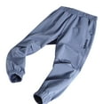 thumbnail image 1 of WEIGFI Child Kids Boys Elastic Waist Sports Exercise Trousers Sweatpants Casual Dance Pants Leisure Solid Color Athletic Joggers Outdoor Slacks, 1 of 6