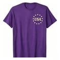thumbnail image 1 of WEIGFI Child Toddler Boys Tee Independence Day Stars Graphic Print Patriotic Clothes Summer Comfort Casual Stylish Short Sleeve Crew Neck Adorable Party Tops,Purple,2-3 Years, 1 of 4