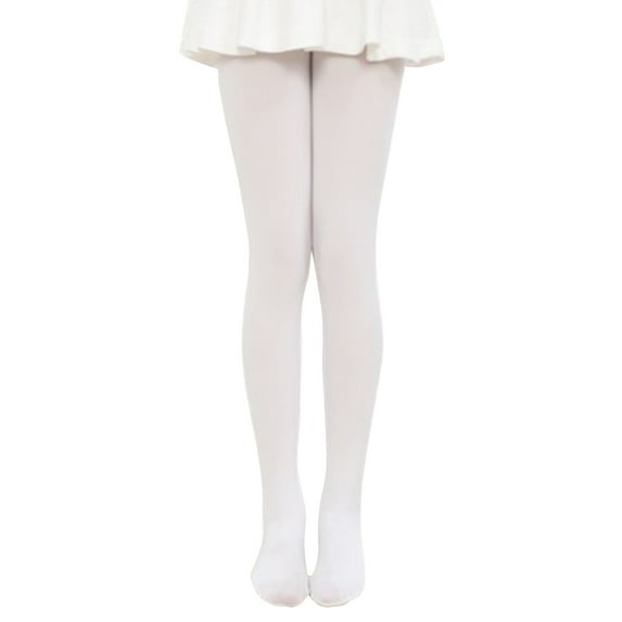 WEIGFI Child Toddler Kids Baby Girls Cotton Leggings Pantihose Stretchy Basic Full Length Ballet Dance Pants Pantyhose Spring Summer Stocking Stylish Trousers Solid Color Slacks