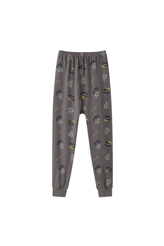 Child Unisex Kids Boys Girls Cartoon Print Soft Animal Sleep Home Pants Boho Trousers Athletic Joggers Outdoor Slacks