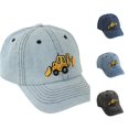 thumbnail image 1 of WEIGFI Kid Boys Girls Baseball Cap Sun Hat Adjustable Snapback Excavator Embroidered Outdoor Activity Lightweight Caual Spring Autumn Daily Wear Lovely Vacation Hats,White,2-5 Years, 1 of 4