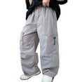 thumbnail image 1 of WEIGFI Kids Pants Boys Cargo Trousers Fully Elastic Waist Children Regular Fit Classic Solid Color Athletic Joggers Outdoor Slacks, 1 of 6
