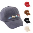thumbnail image 1 of WEIGFI Toddler Boys Girls Baseball Cap Sun Hat Adjustable Snapback Car Embroidered Outdoor Activity Lightweight Caual Spring Autumn Daily Wear Cute Beach Caps,Blue,2-5 Years, 1 of 4