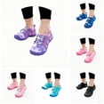 thumbnail image 1 of WEIGFI Toddler Kids Boys Girls Water Shoes Barefoot Wide Toe Quick-Dry Beach Shoes Bright Color Cartoon Print Lightweight Outdoor Swim Pool Sneakers Camping Cute Footwear,Light Purple,4-5.5 Years, 1 of 3