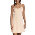 thumbnail image 1 of WEIGFI Womens Dress Summer For Wedding Guest Elegant Bodycon Casual Club Evening Party Dresses Crew Neck Spaghetti Straps Stretchy Loose Fit Solid Color Trendy Holiday Sundress,Khaki,M, 1 of 5