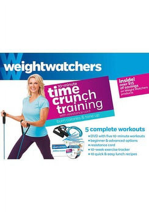 WEIGHT WATCHERS-TIME CRUNCH TRAINING KIT (DVD/RESISTANCE CORD)-NLA (DVD)