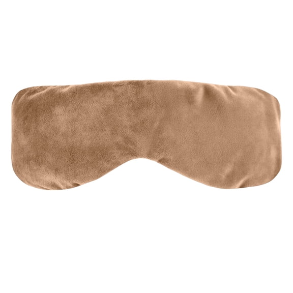 Allswell Eye Mask for Sleeping: Light Blocking & Even Weight Distribution (Beads Filled), Plush Velvet (Shark Grey) - Includes Storage Box