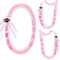 thumbnail image 1 of WEIH 2026 Graduation Leis Class of 2026, Grad Ribbon Money Lei with "GRAD" and "2026" Charms, Handmade Double Braided Graduation Necklace for Graduation Gifts Supplies, 1 of 12