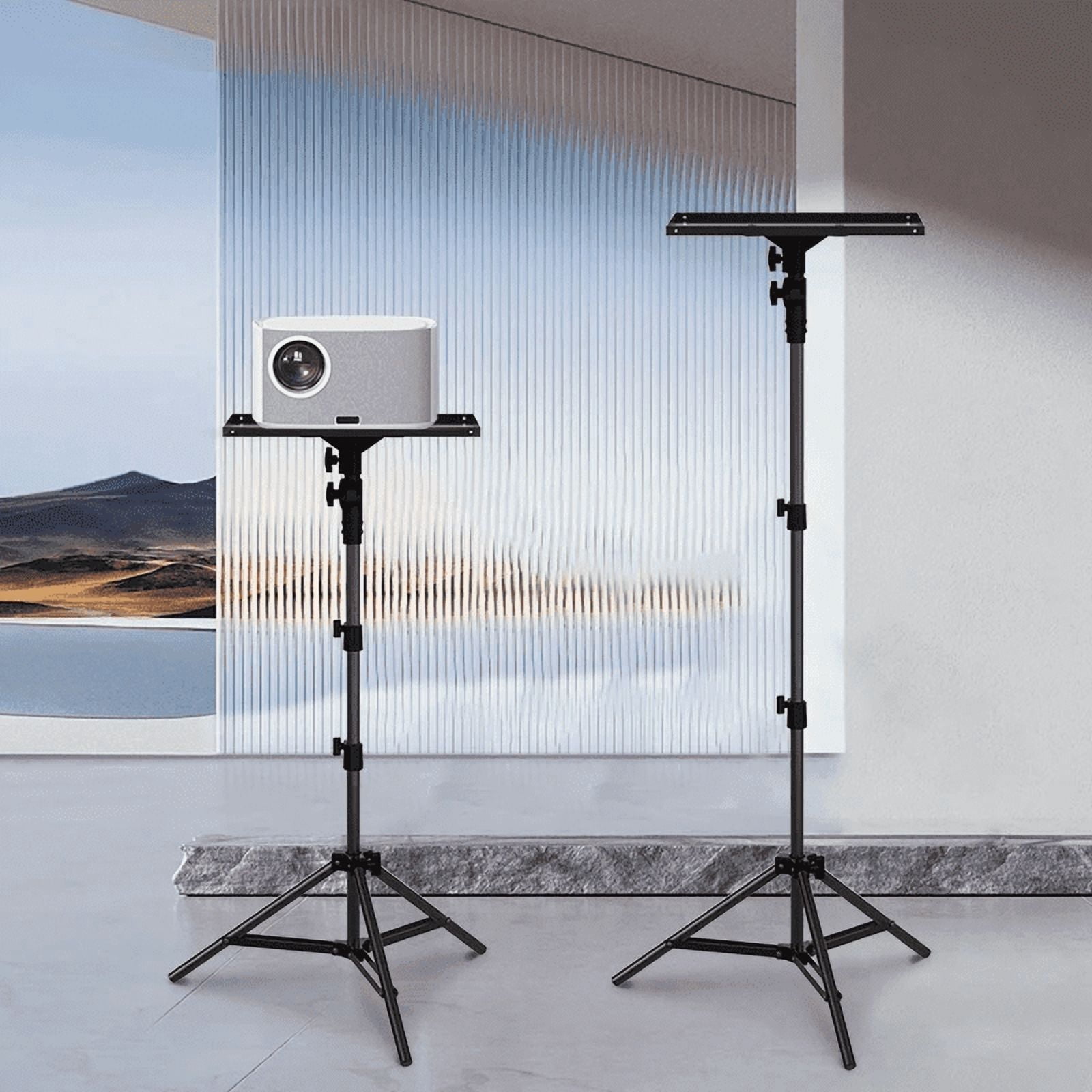 HVKDIEB Projector Laptop Stand Tripod,Adjustable Height from 23 to 63 inches(58-160CM)
