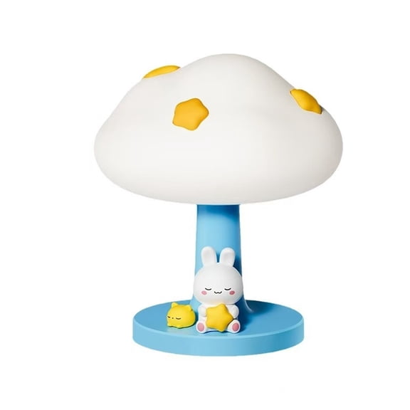 WEIKE Rechargeable night light, safe and soft silicone material, 3 brightness levels