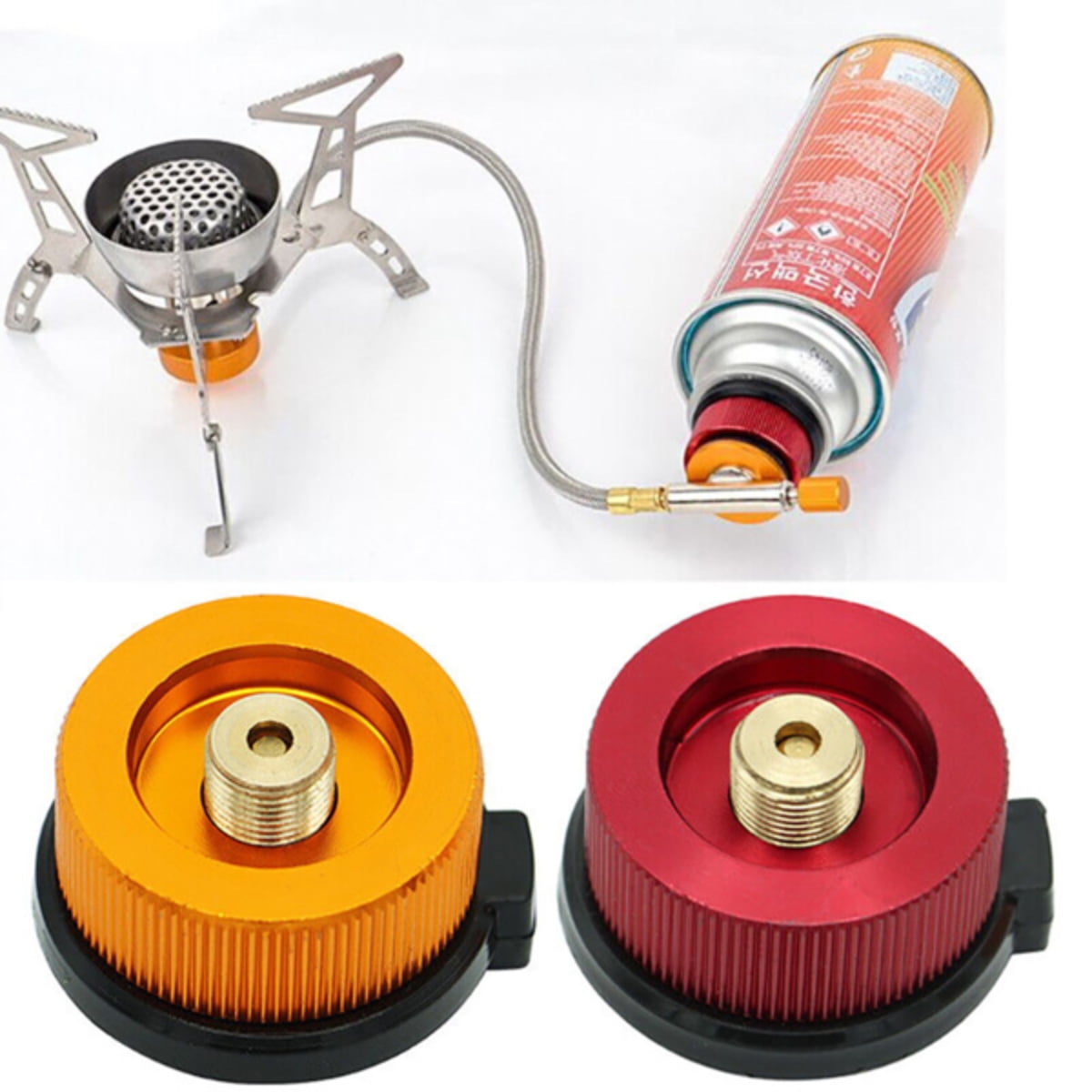 WEILAI Camping Burner Cartridge Gas Fuel Canister Stove Cans Tank