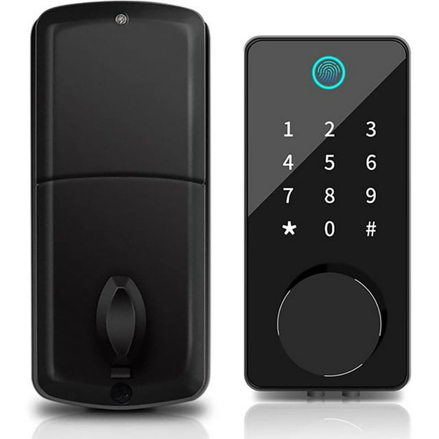 WEILAILIFE Smart Lock Keyless Entry Fingerprint Home Door, WEILAILIFE ...